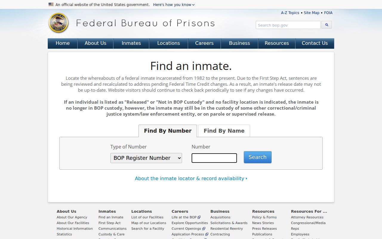 Federal inmate locator used for some Swain County arrest searches